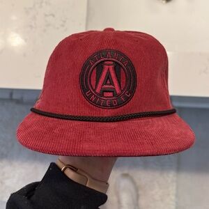 OFFICIAL Atlanta United FC Red Corduroy Cap